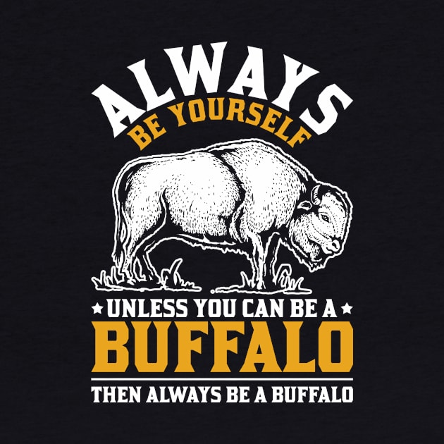 Buffalo Wildlife Animal Bison by shirtsyoulike